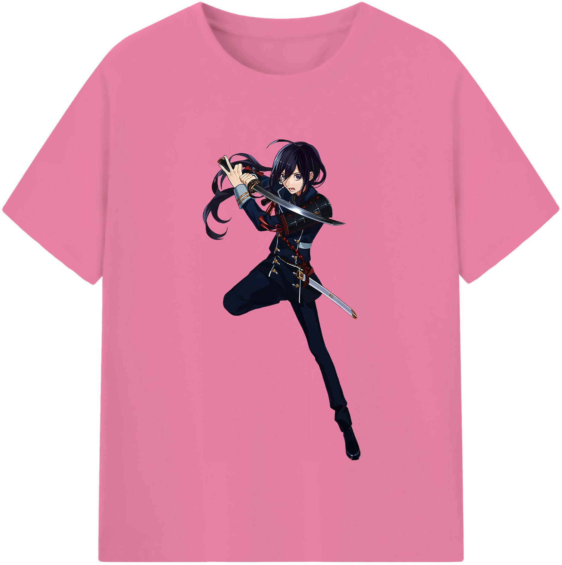 （画像用） 刀剣乱舞 Touken Ranbu 綿100％半袖Tシャツ（フロントプリント）